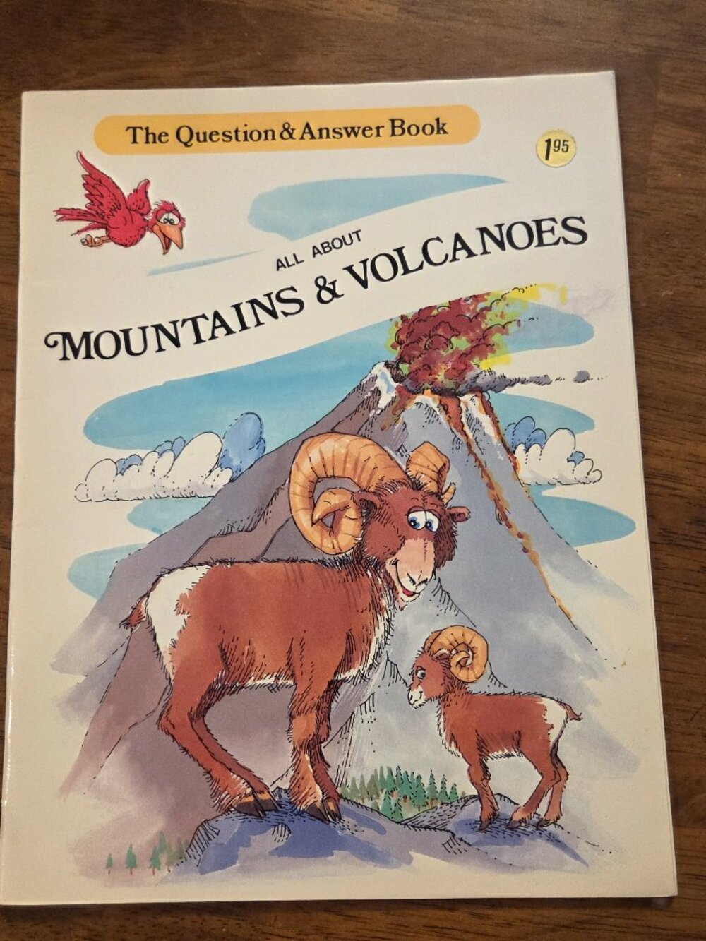 📕5/$10📕All About Mountains and Volcanoes The Question & Answer Book Paperback